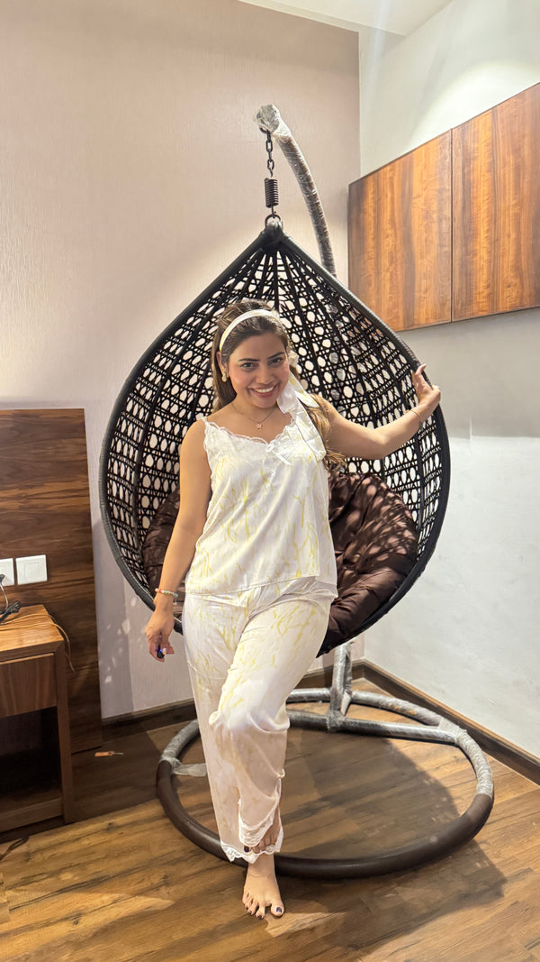 luxurious nightwear 4pc set