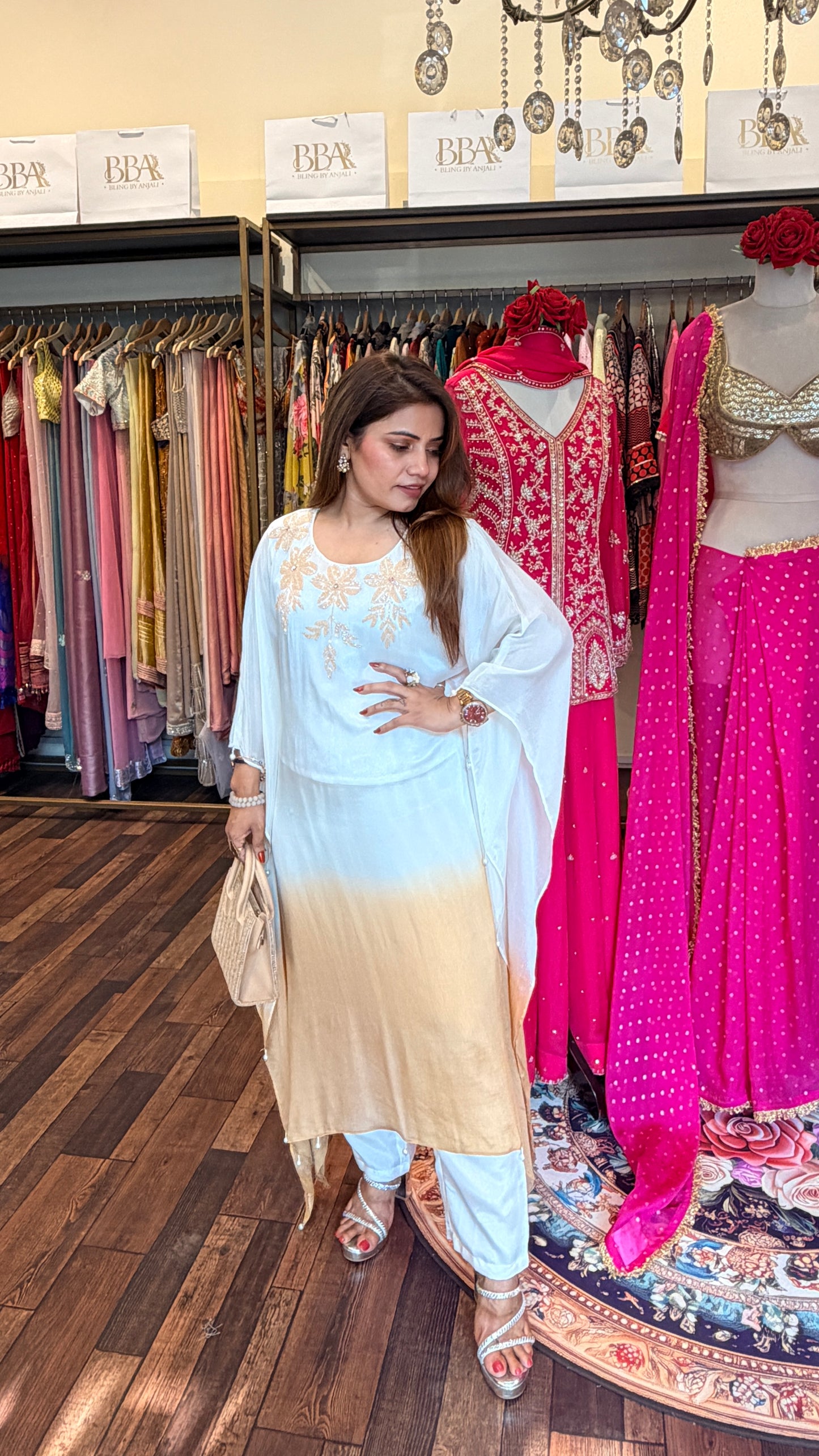 Ombre Embroidered Kurta Set | Resort Luxe Edit