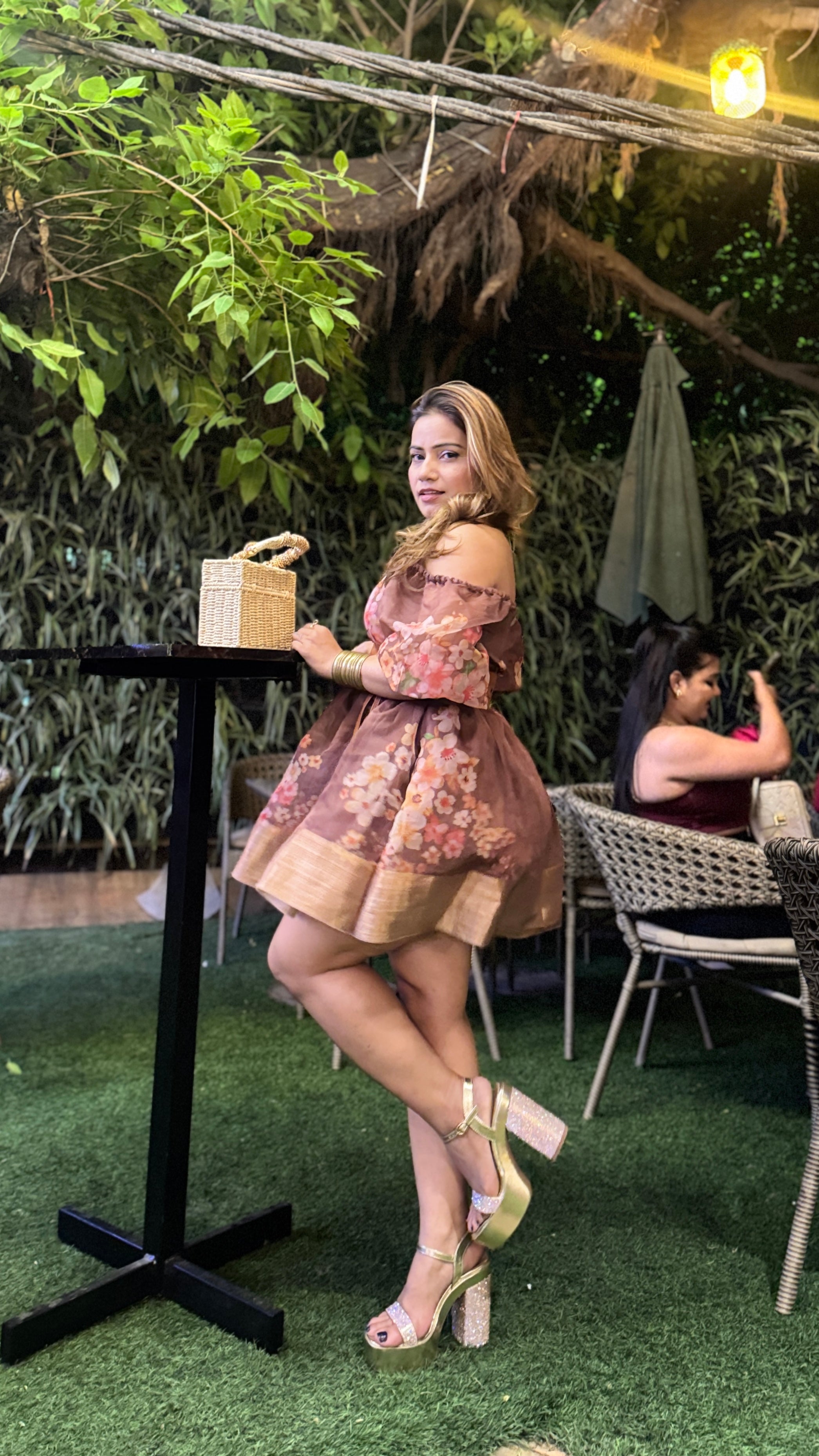 DRESS in organza