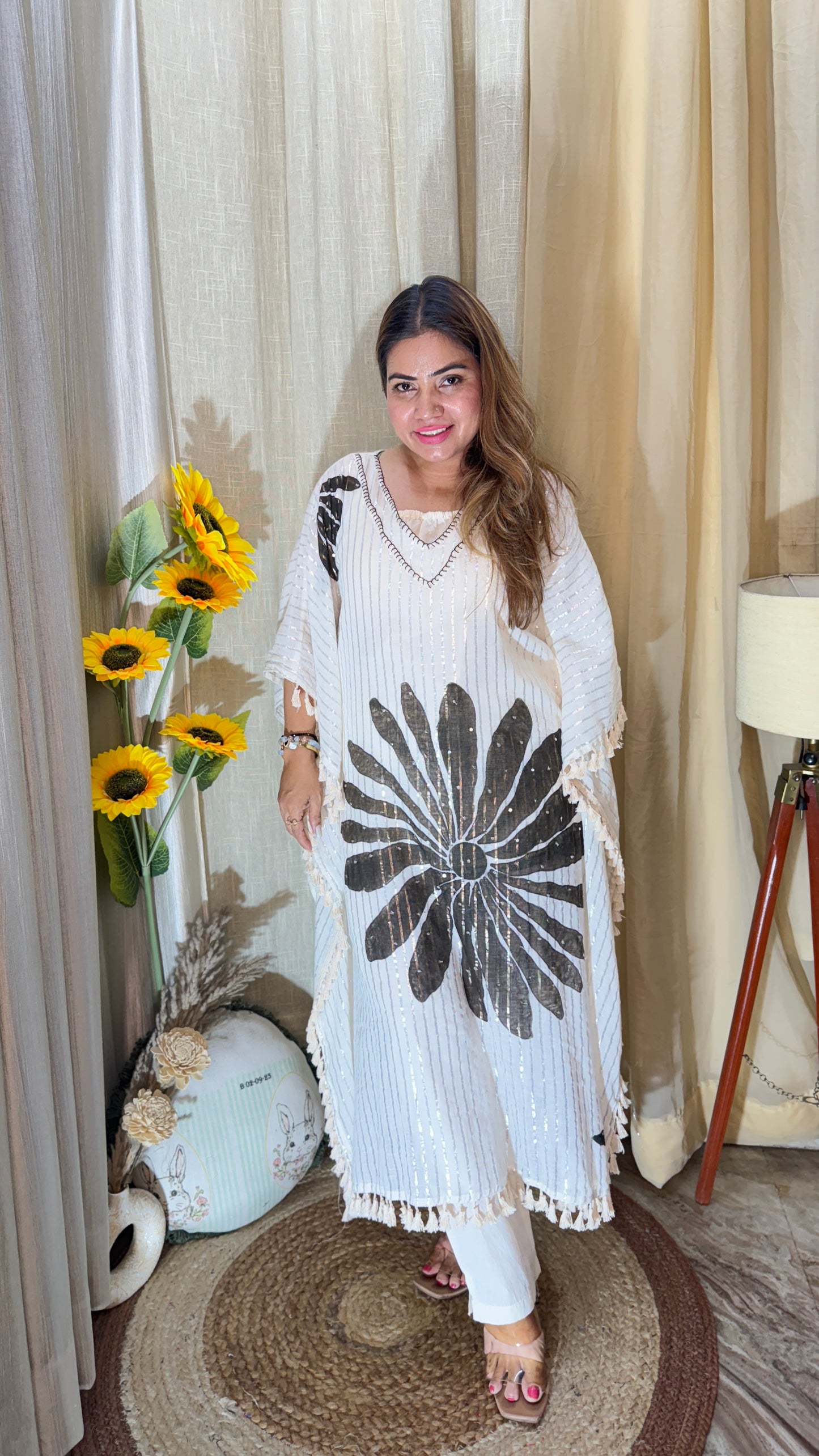 3pc Kaftan cotton cord set
