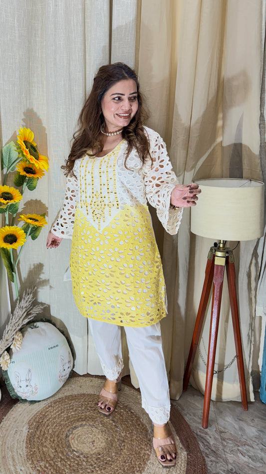 Mirror Work Embroidered Co-Ord Set