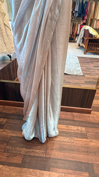 Luxury Cocktail Saree | Designer South Delhi Collection