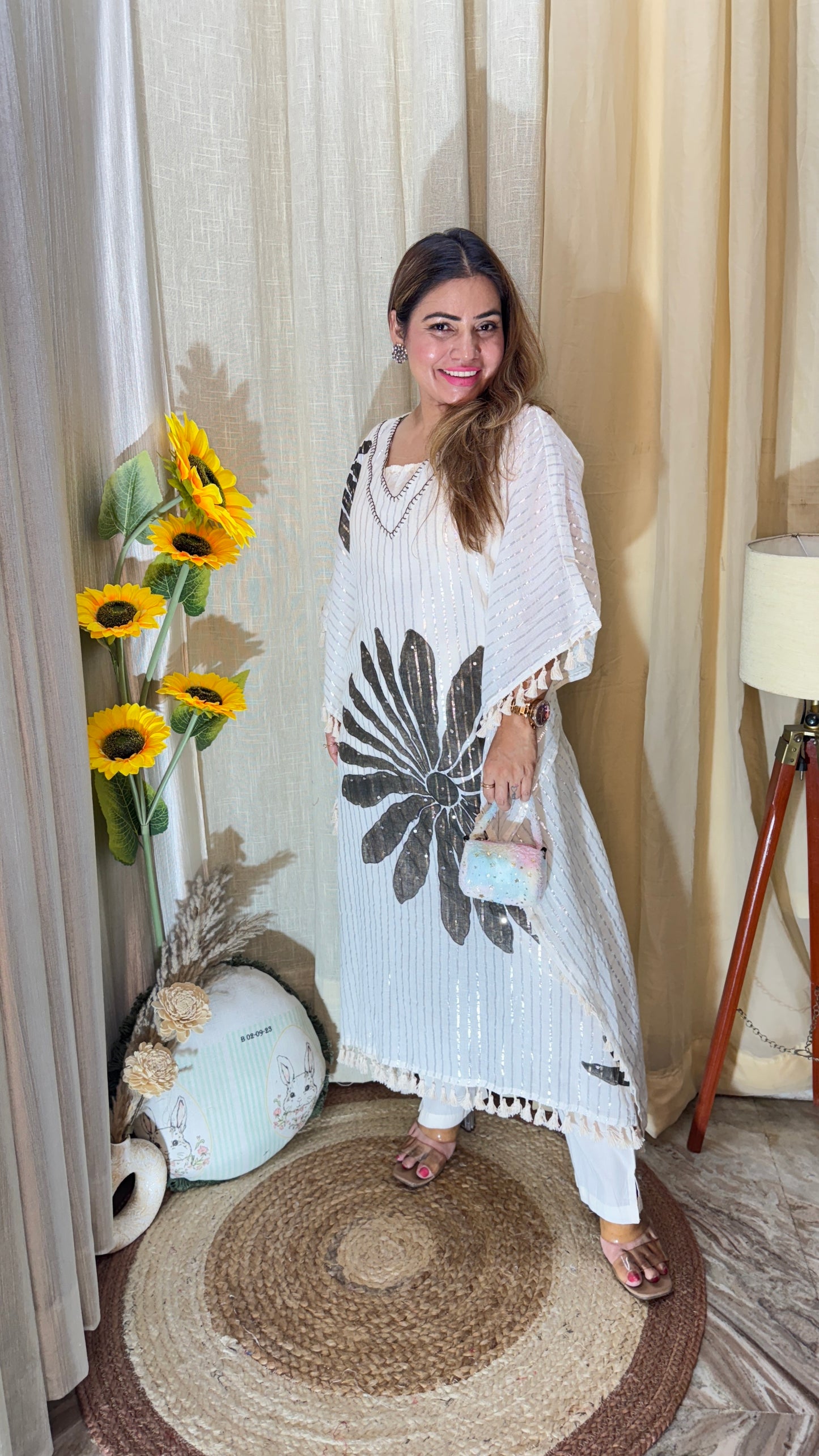 3pc Kaftan cotton cord set