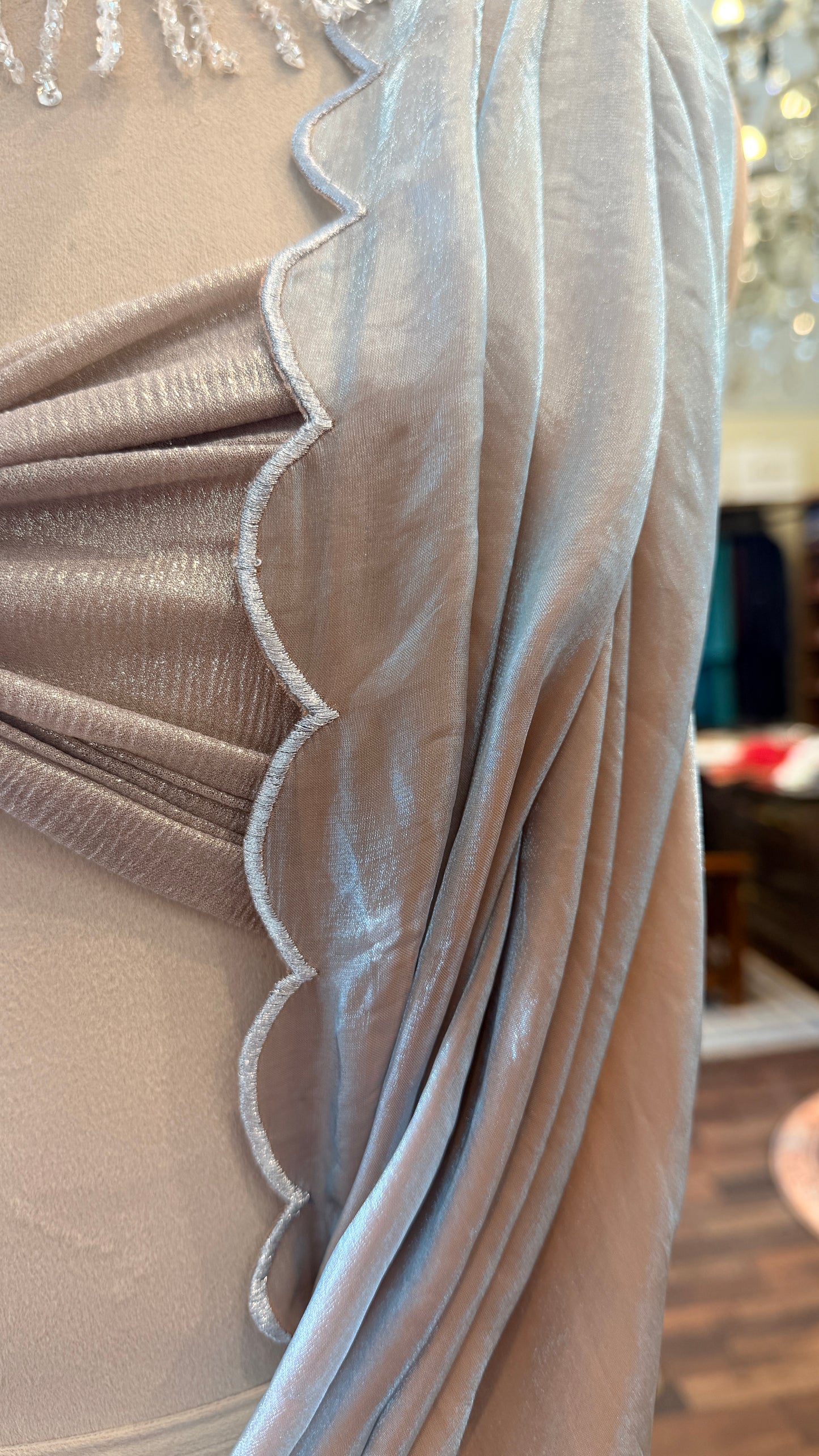 Luxury Cocktail Saree | Designer South Delhi Collection