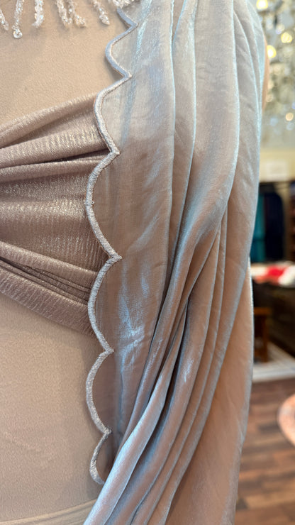 Luxury Cocktail Saree | Designer South Delhi Collection
