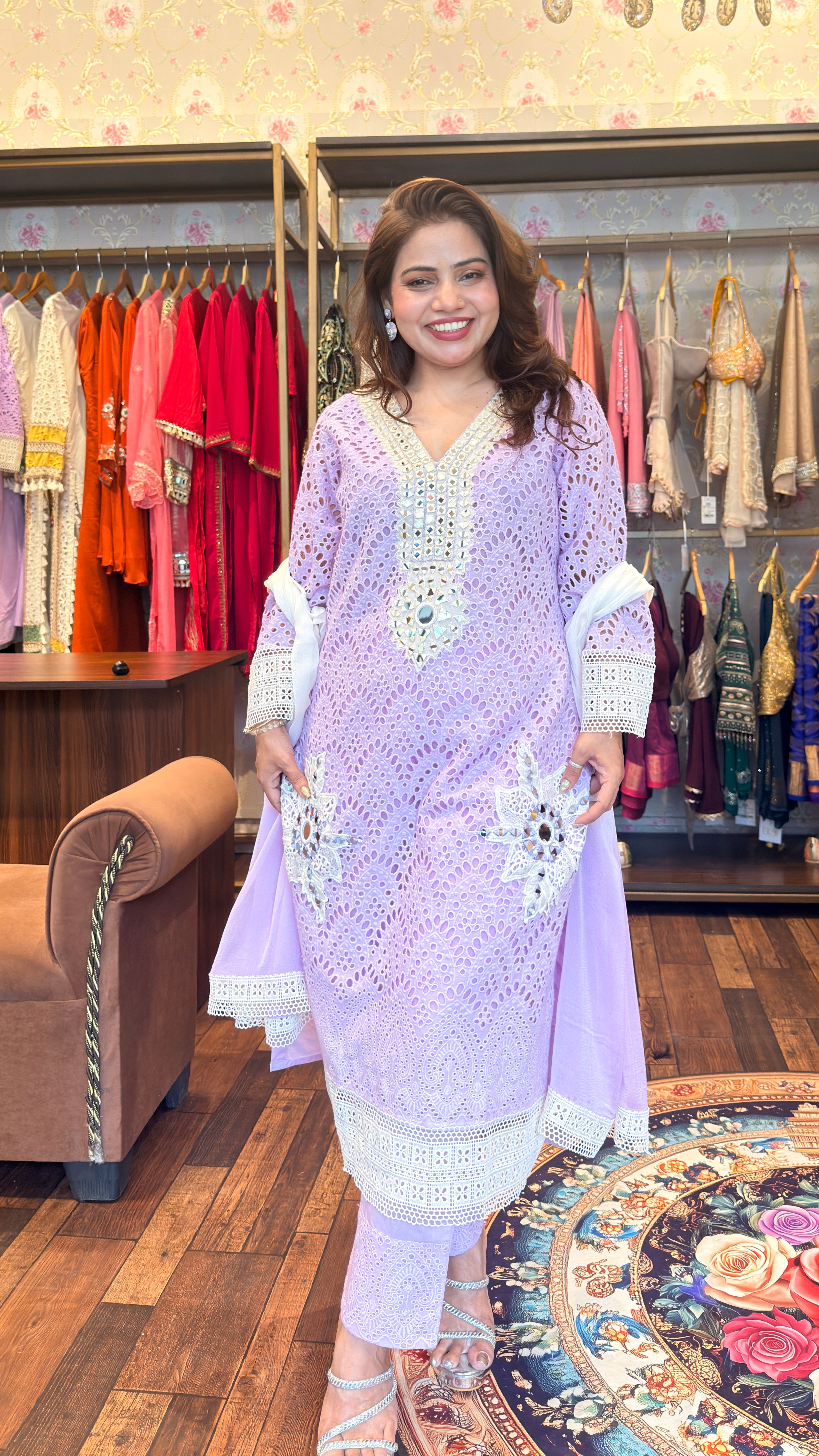 Sifli Cotton Pakistani Suit Set