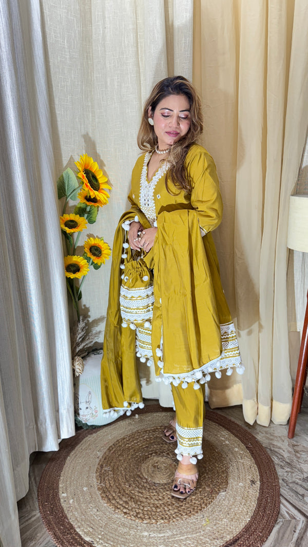 Noorani Grace 4pc Suit Set