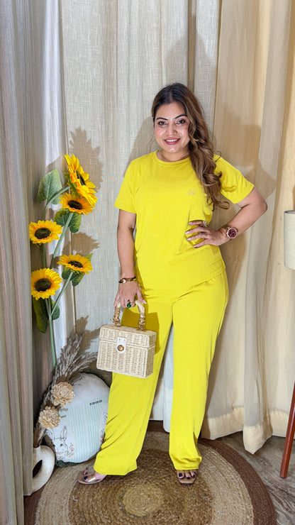 yellow co-ord set
