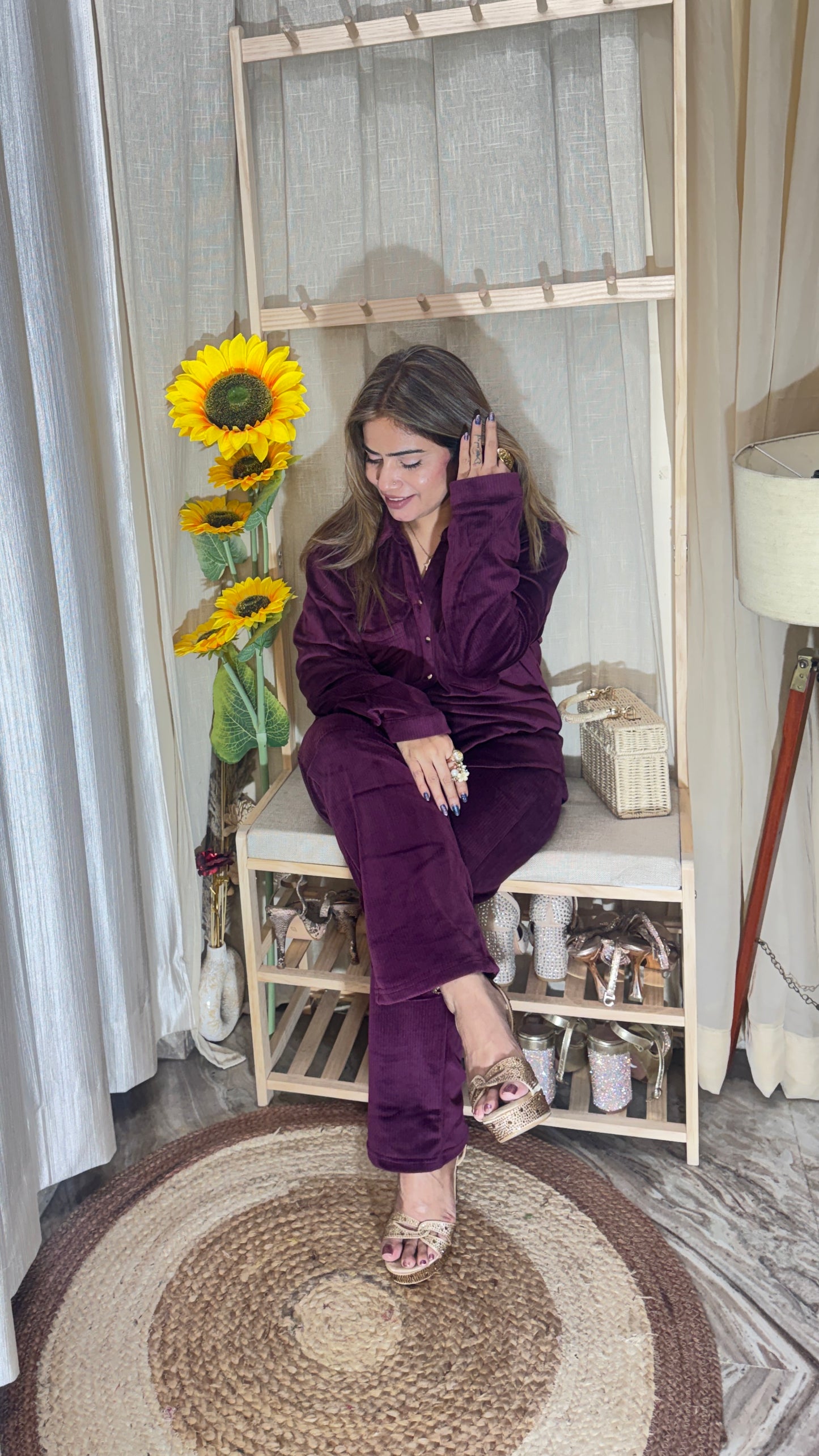 Plush Velvet Co-Ord Set | Luxe Comfort Wear