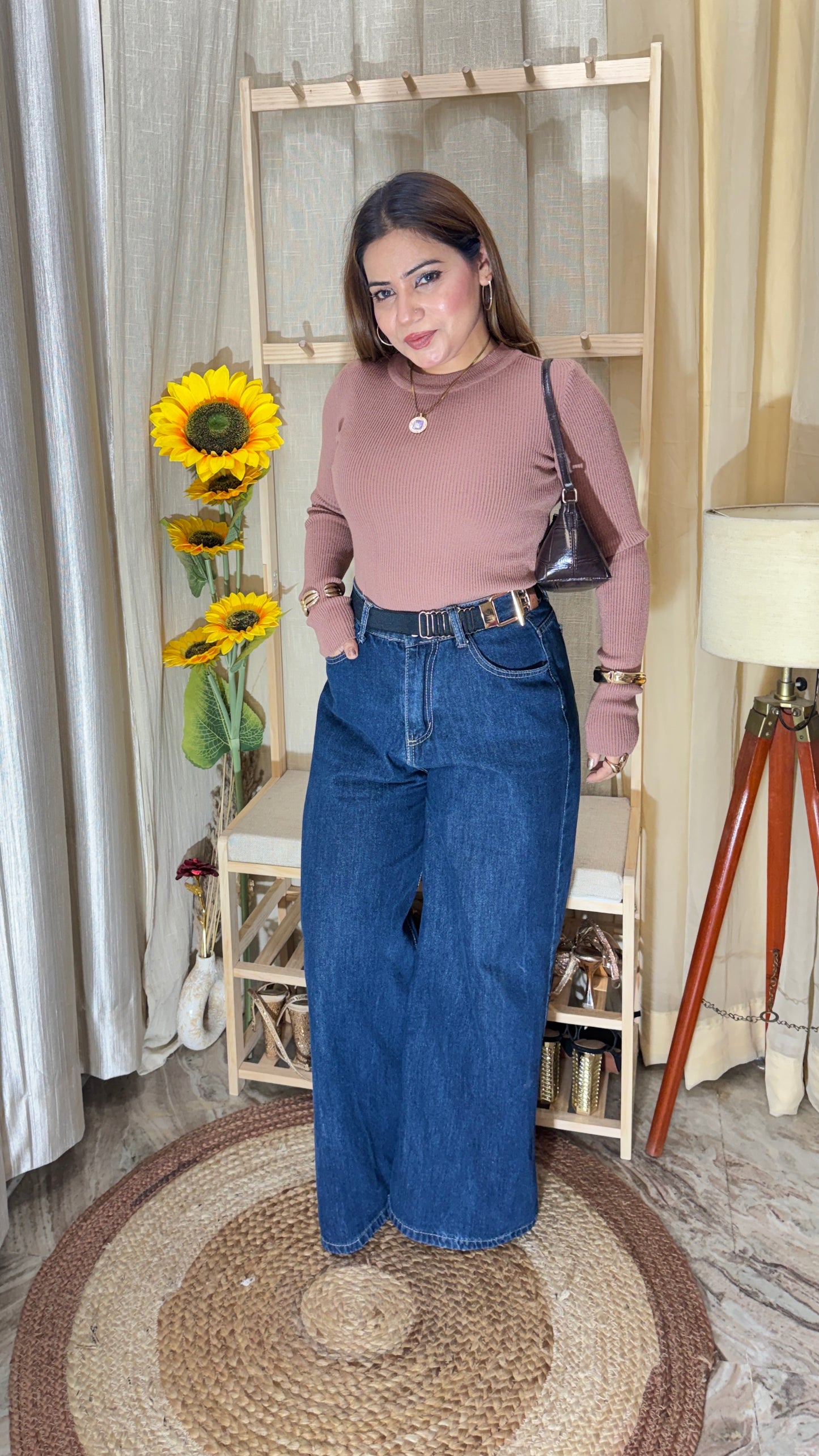Winter Ribbed Full Sleeve Top