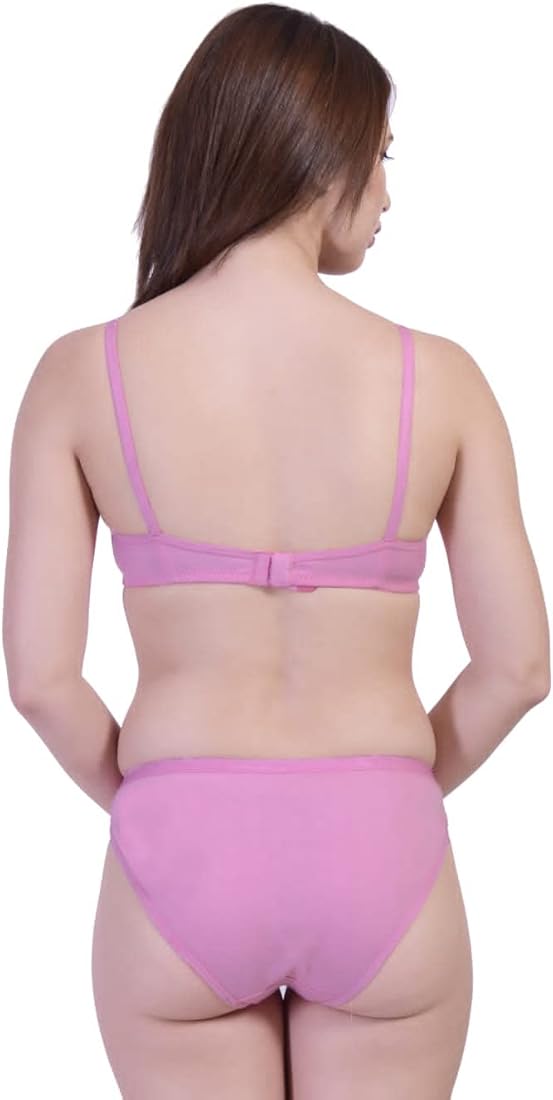 Elegant Lace Bra & Panty Set for Women