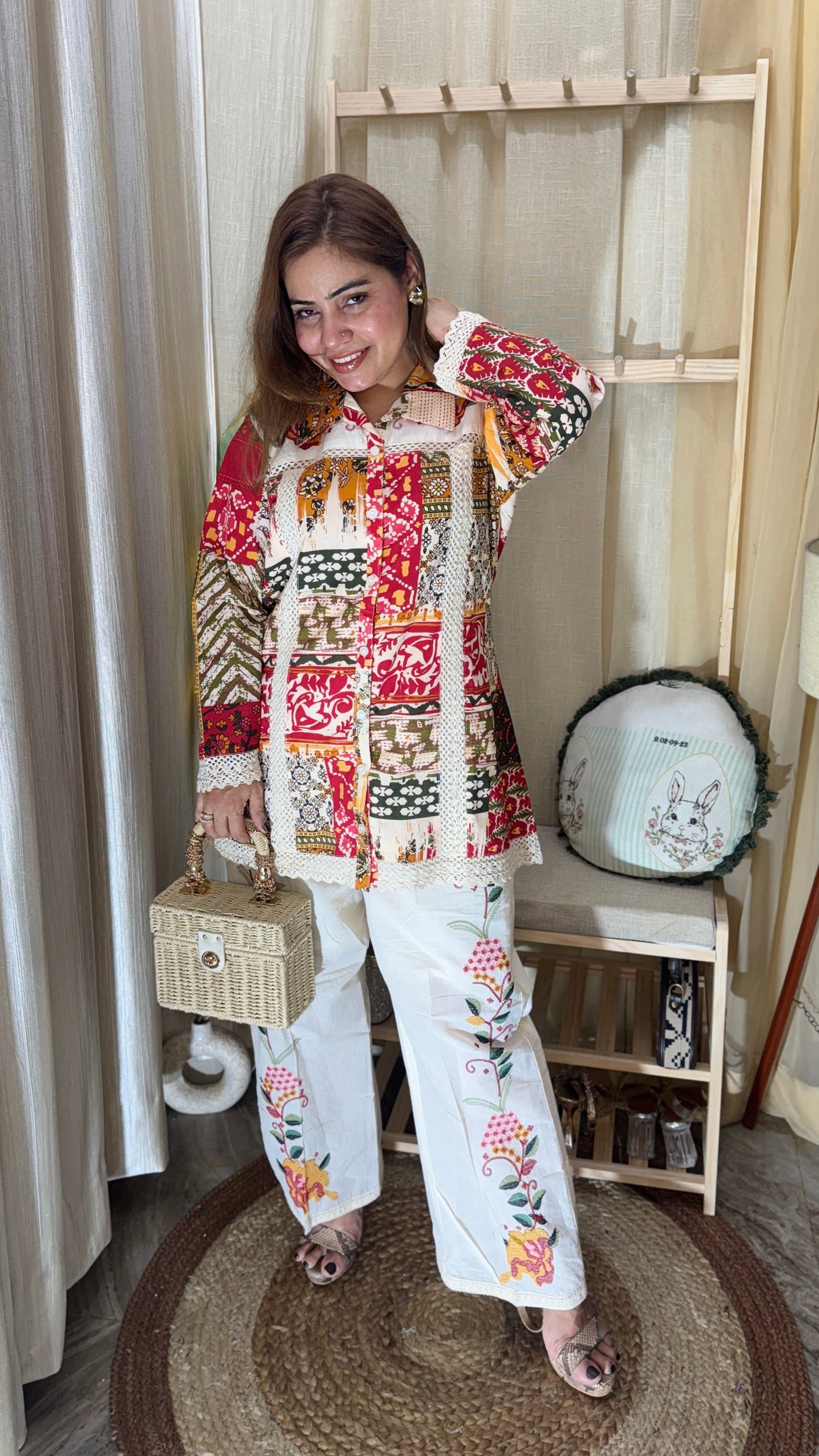 2pc cotton cord set