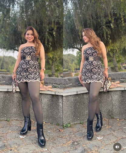 Premium Black Sheer Winter Leggings
