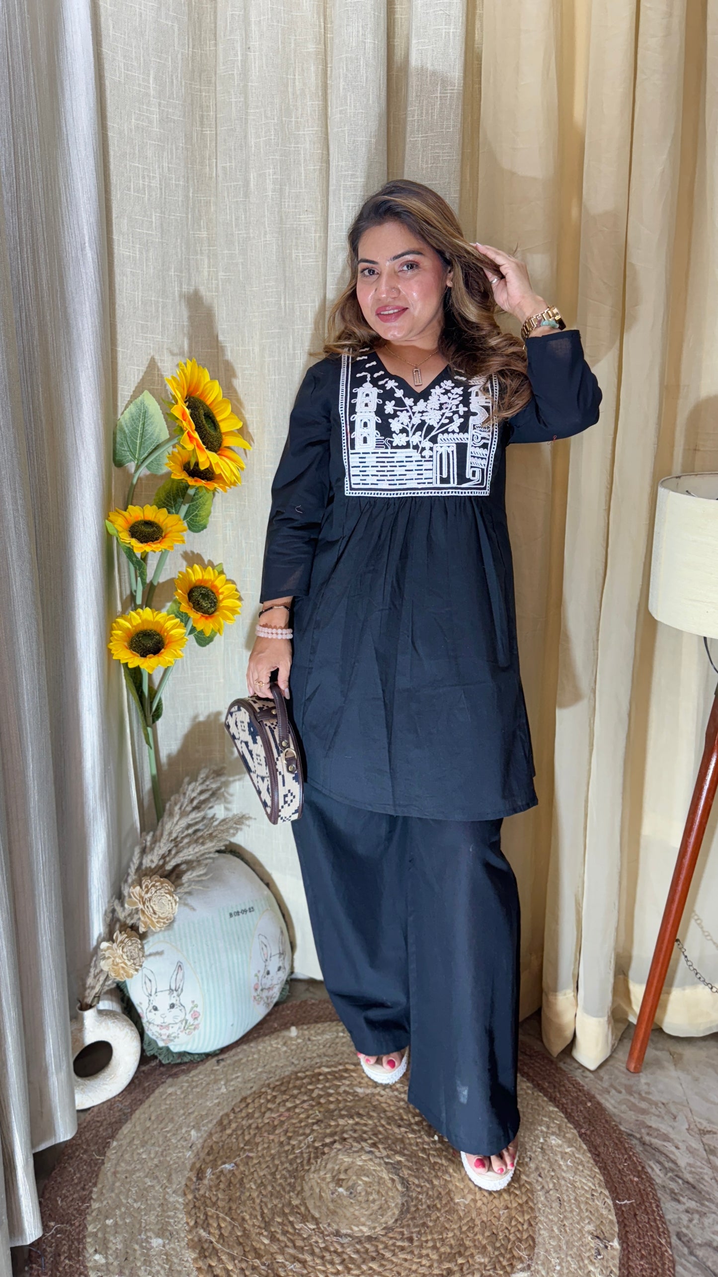 Pure Cotton Co-ord Set