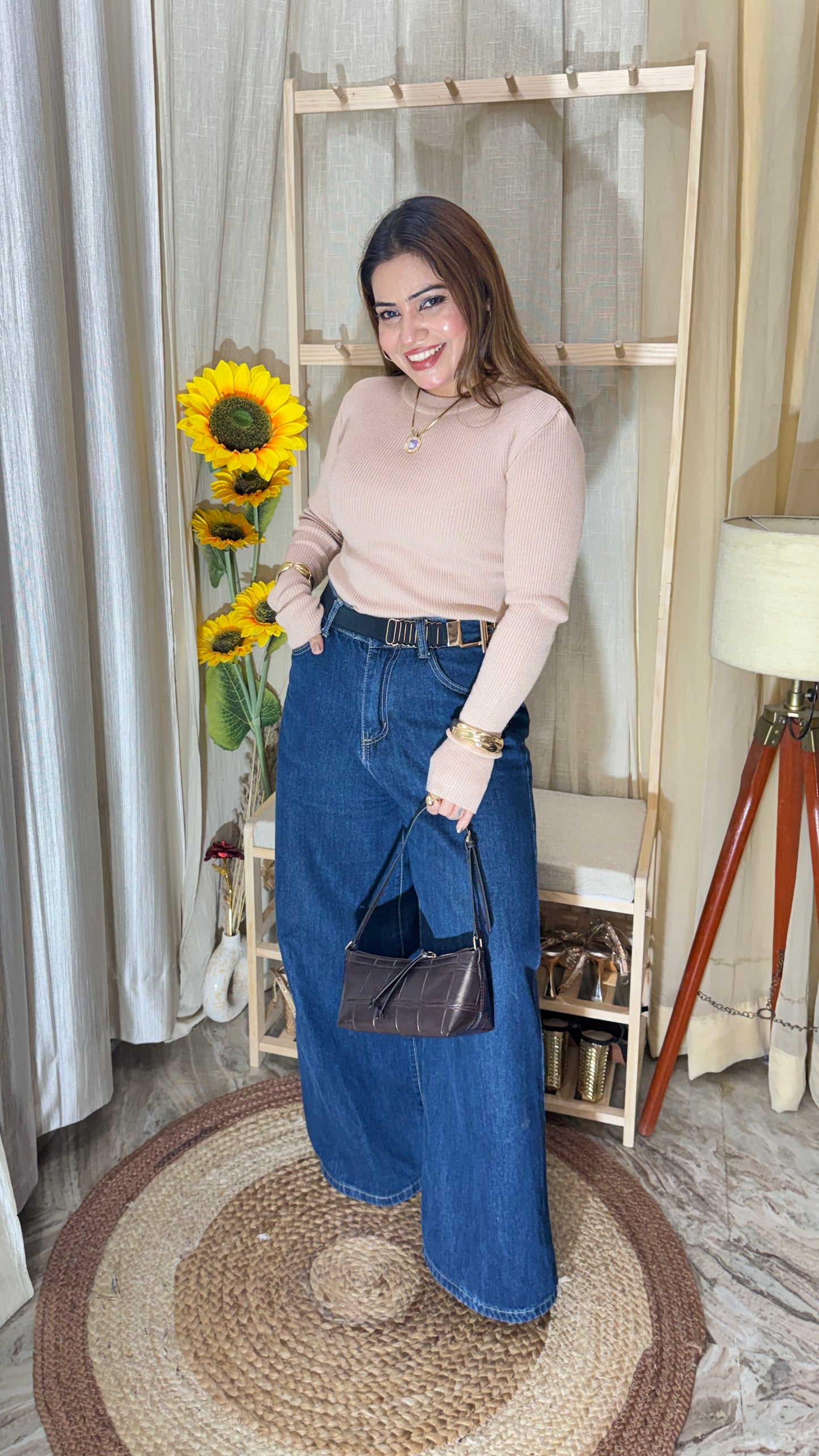 Winter Ribbed Full Sleeve Top