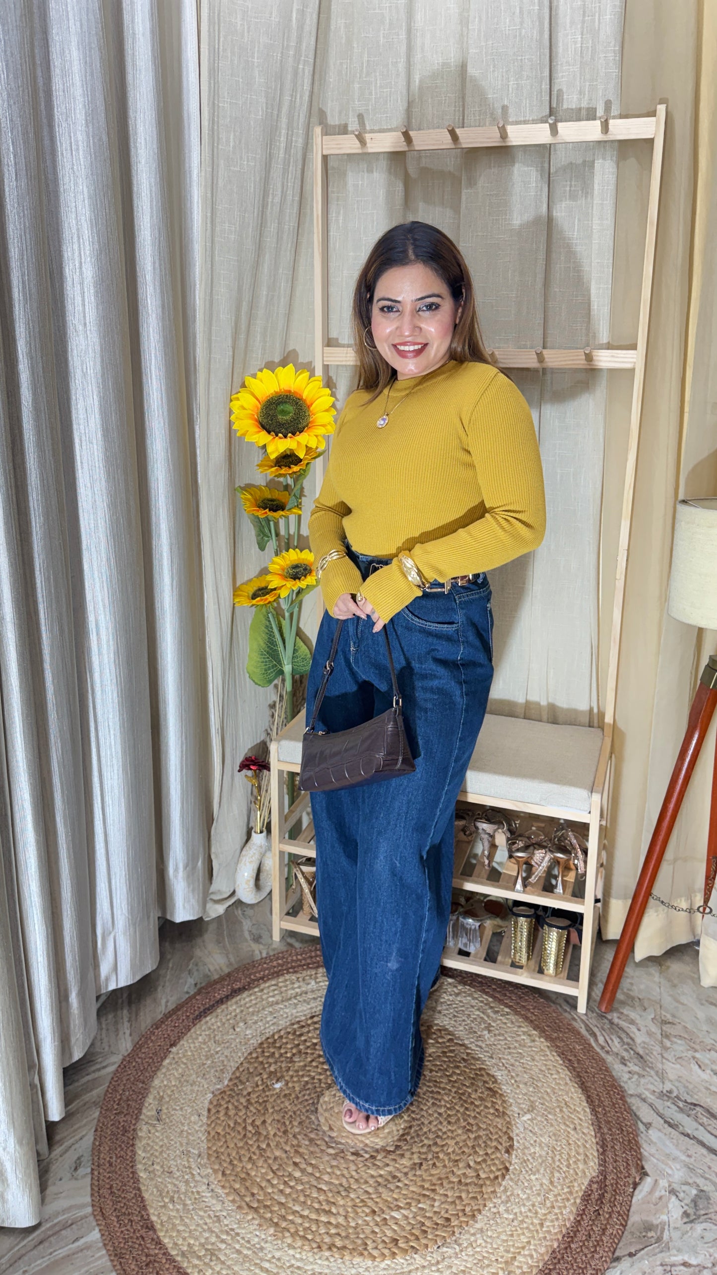 Winter Ribbed Full Sleeve Top