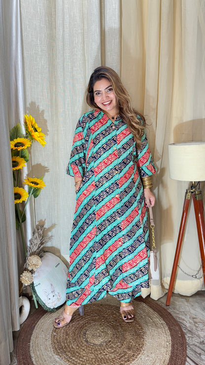 Cotton printed Kurta Pant Set