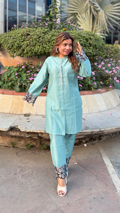 Chanderi Pakistani style corset
