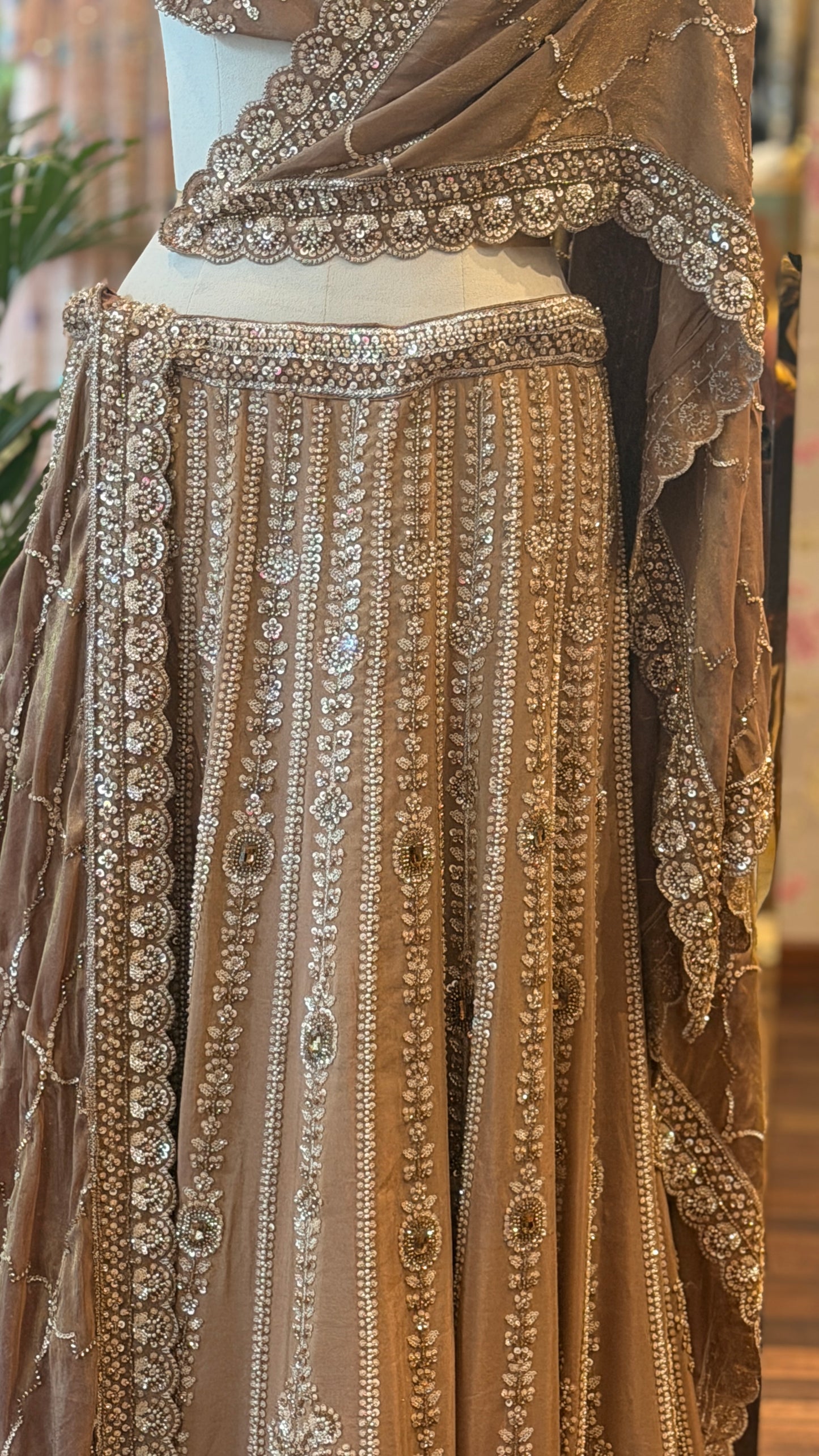 Embroidered Bridal Lehenga Set