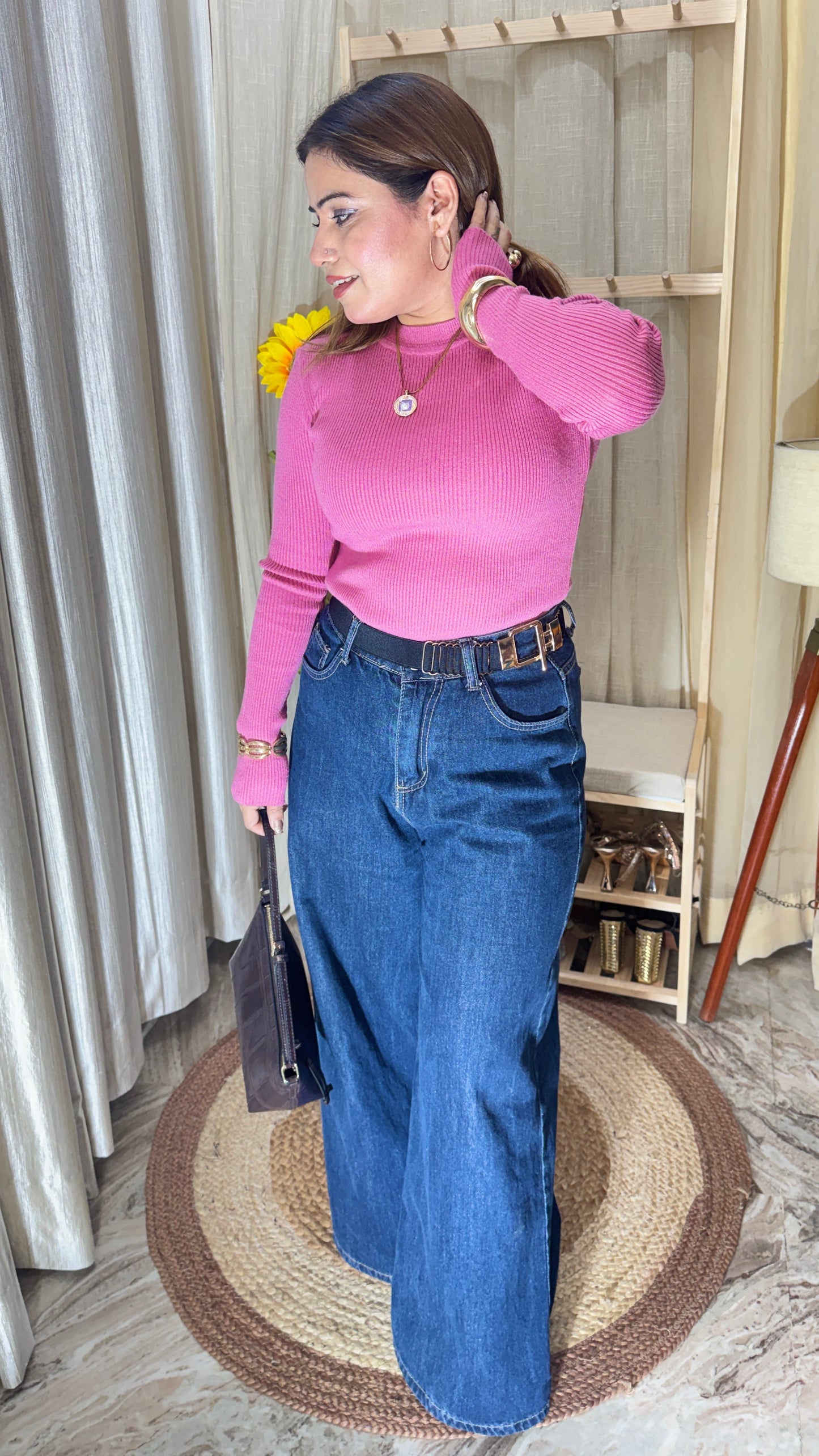 Winter Ribbed Full Sleeve Top