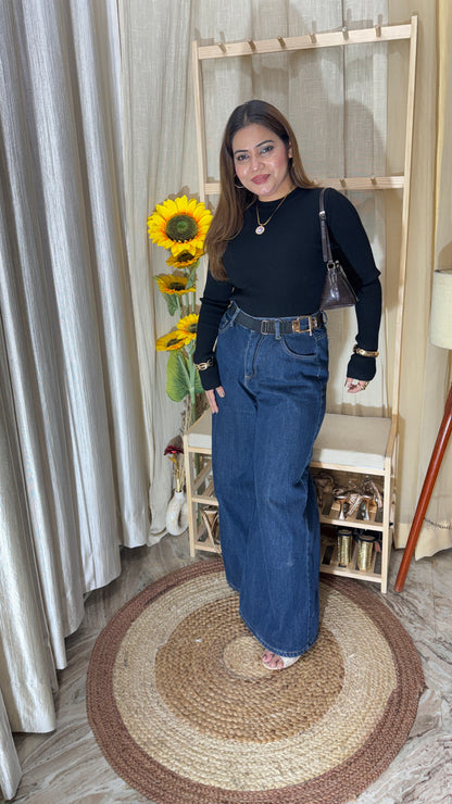 Winter Ribbed Full Sleeve Top