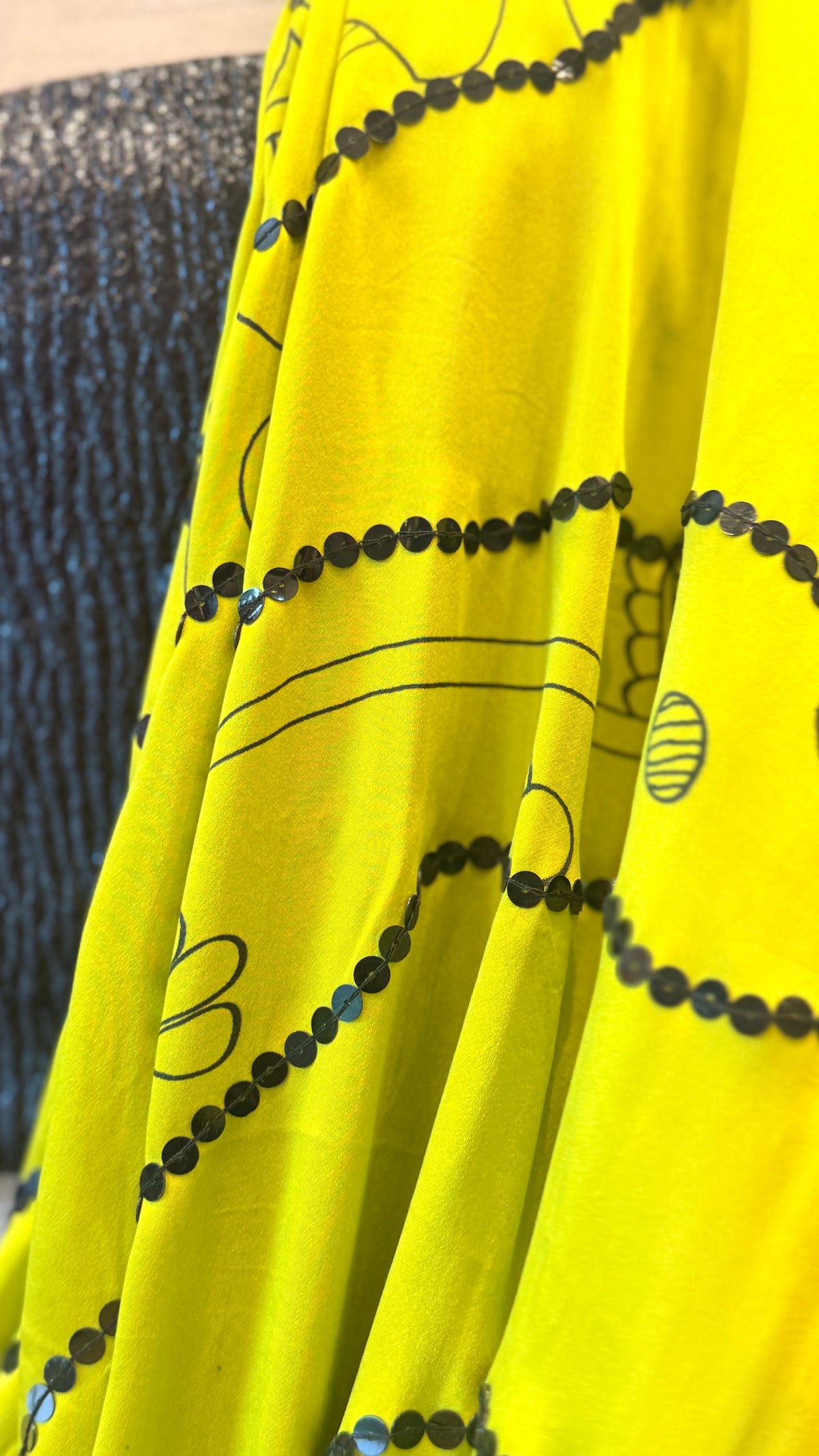 Lime Green Gajji Silk Saree
