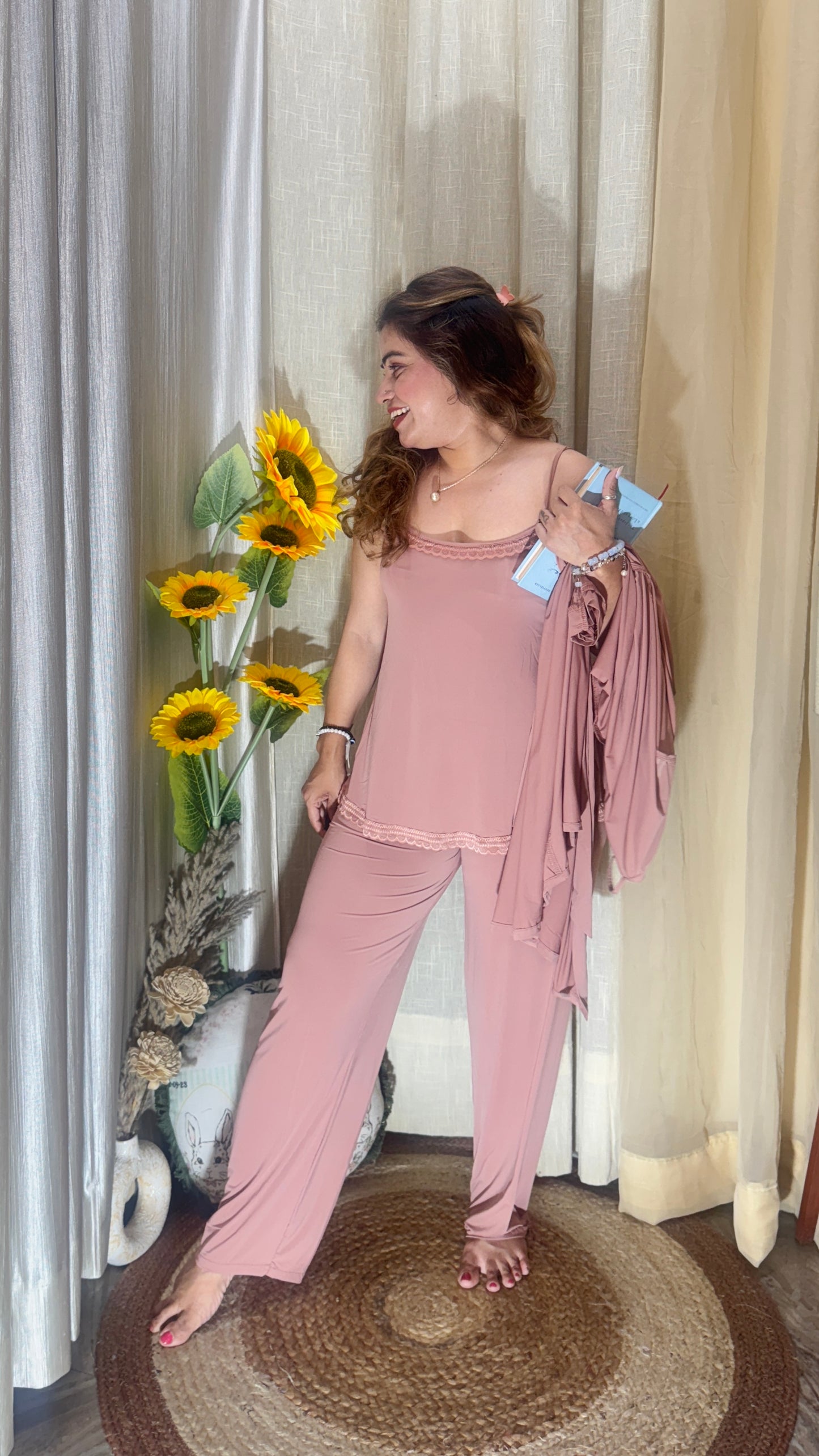 Luxury 3-Piece Nightwear Set