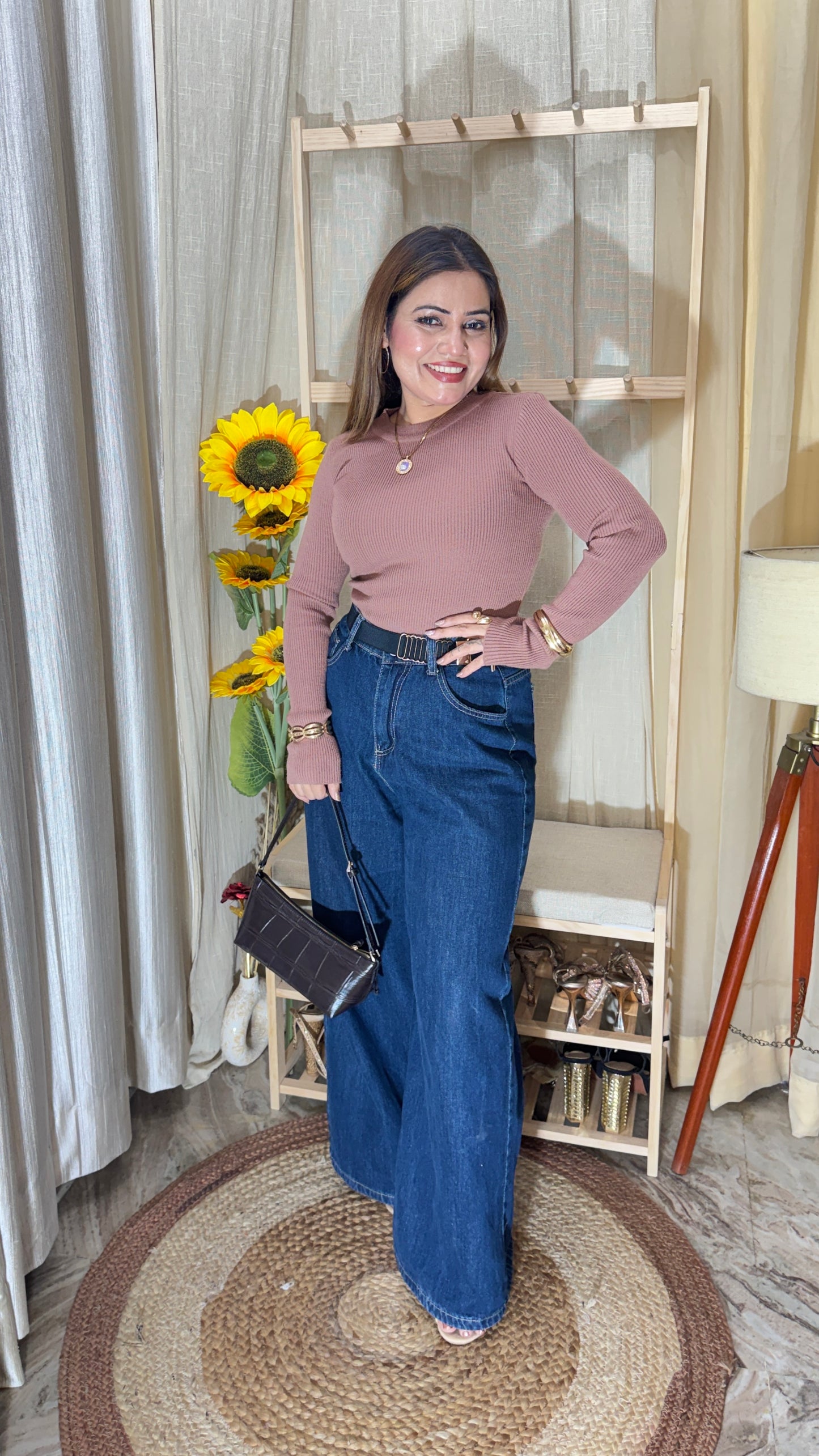 Winter Ribbed Full Sleeve Top