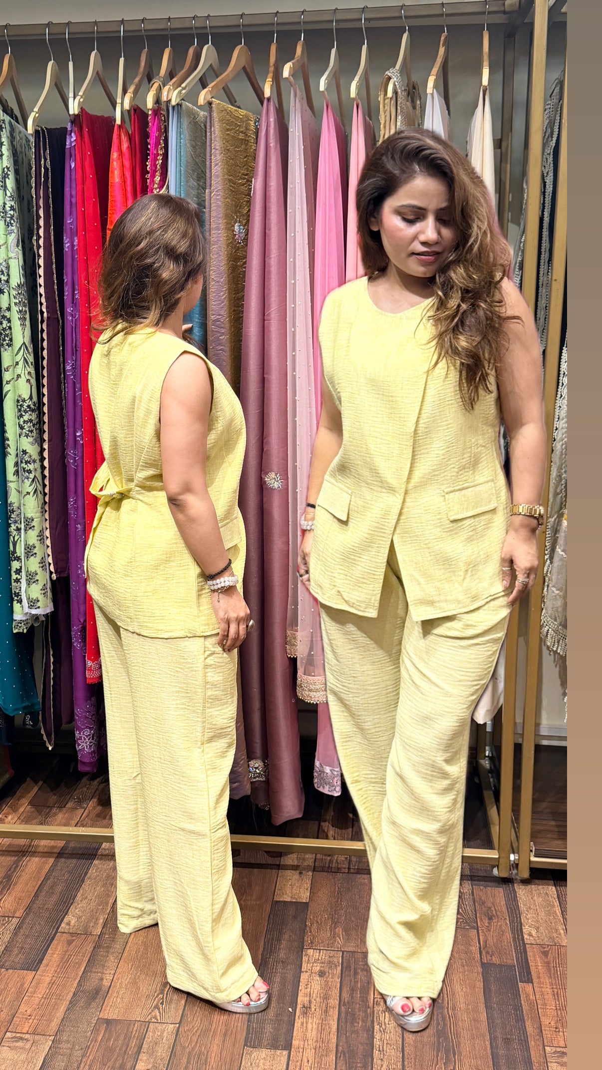 Pastel Yellow Co-Ord Set