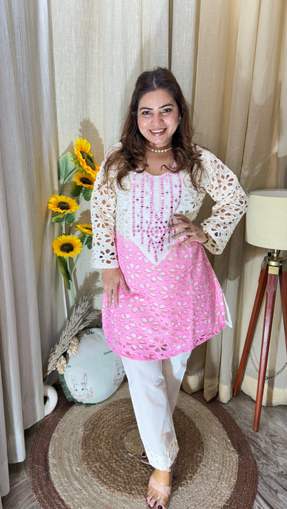 Mirror Work Embroidered Co-Ord Set